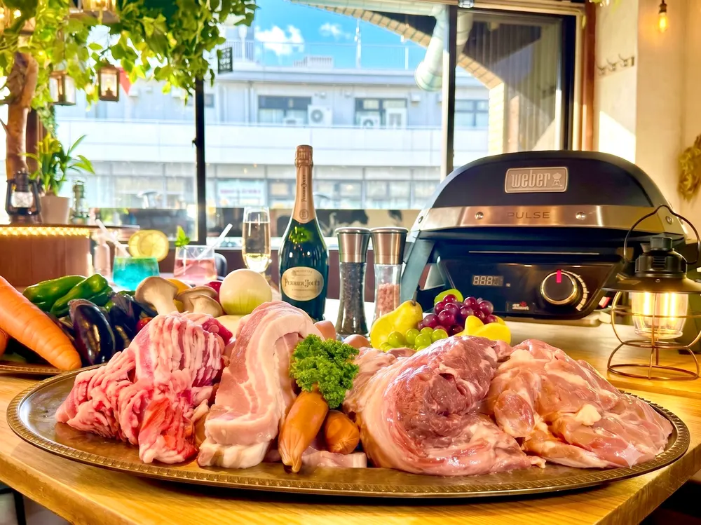 渋谷ガーデンホール 持ち込みBBQコース