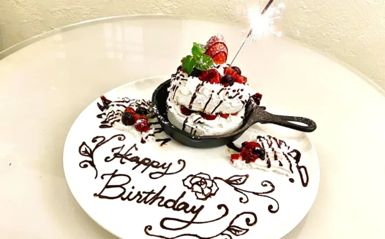 メッセージを添えてお作りする「メッセージプレート」