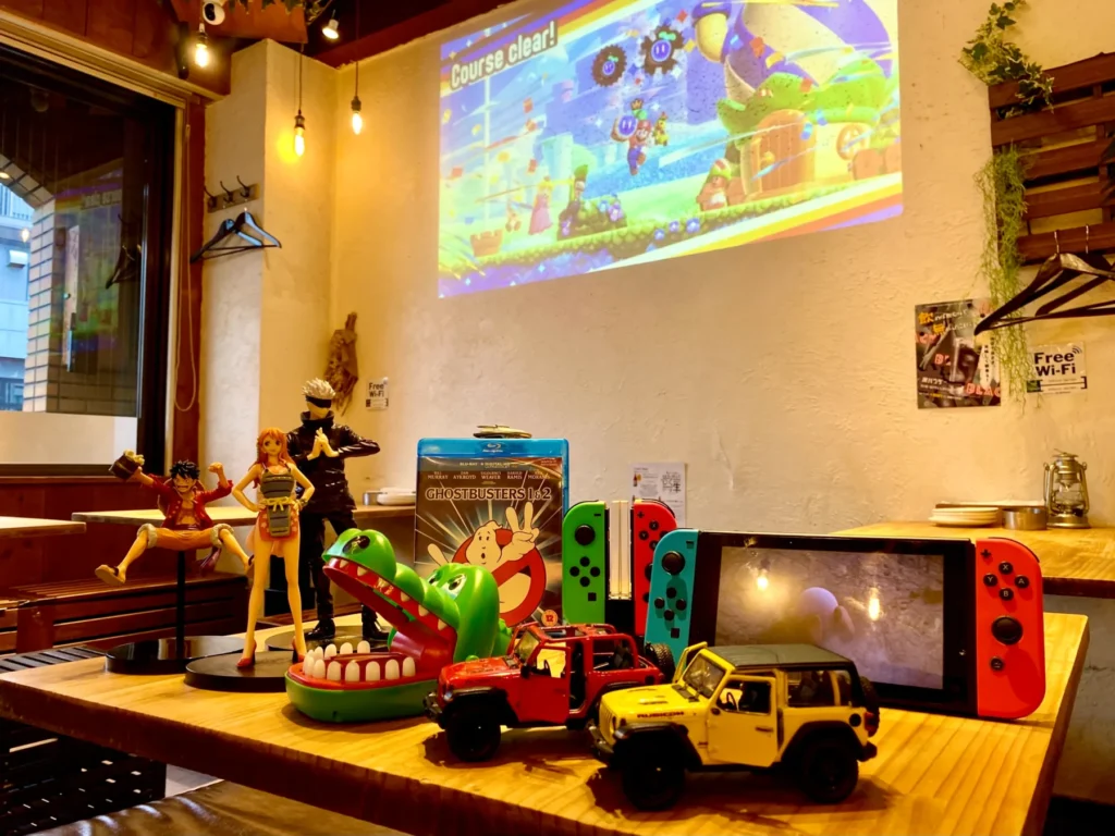 〈渋谷×イベント会場〉「渋谷ガーデンホール」ゲーム機器