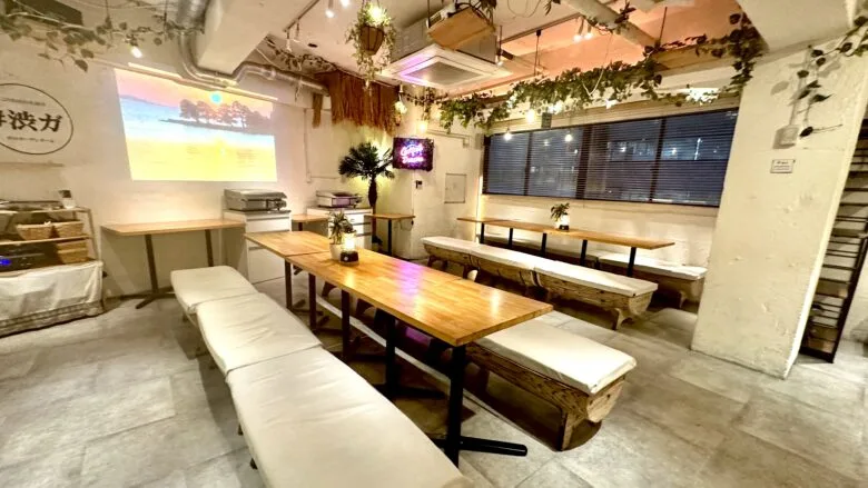 〈渋谷×貸切×50名パーティー〉内観1