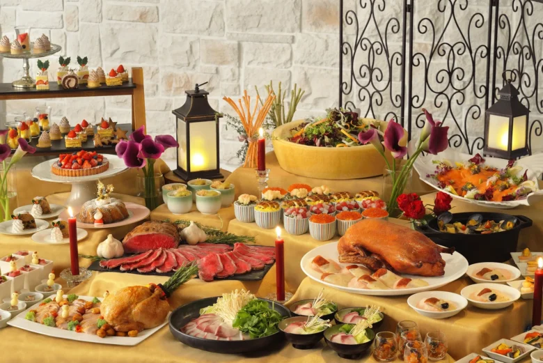 〈渋谷×貸切×追いコン〉　コース料理イメージ