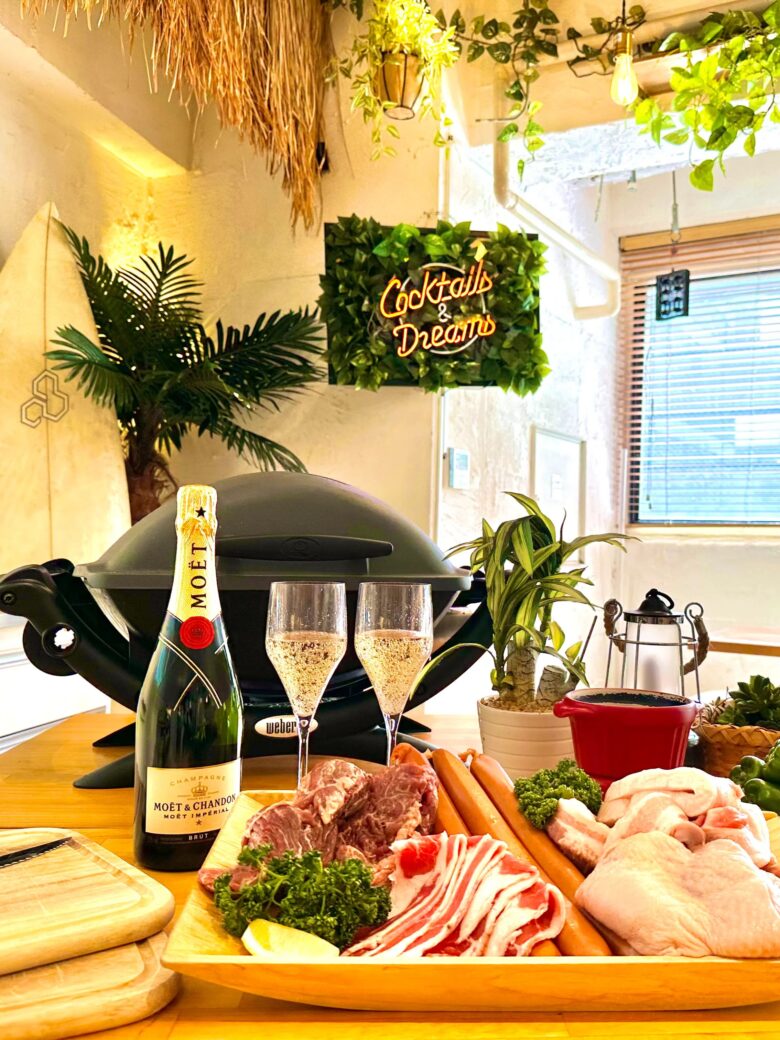 〈渋谷×貸切×貸切BBQ〉内観1